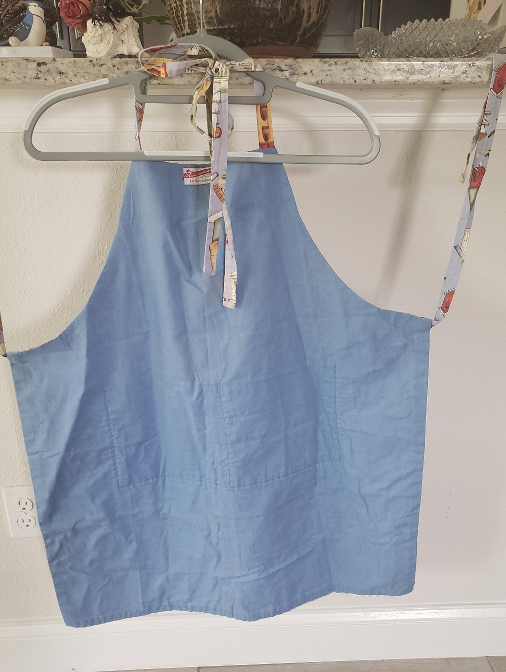 Vintage Handmade Cotton Apron - Picture 4 of 13